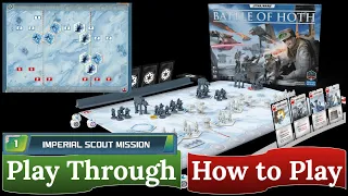 Star Wars: Battle of Hoth - How to Play & Play Through (scenario 1)