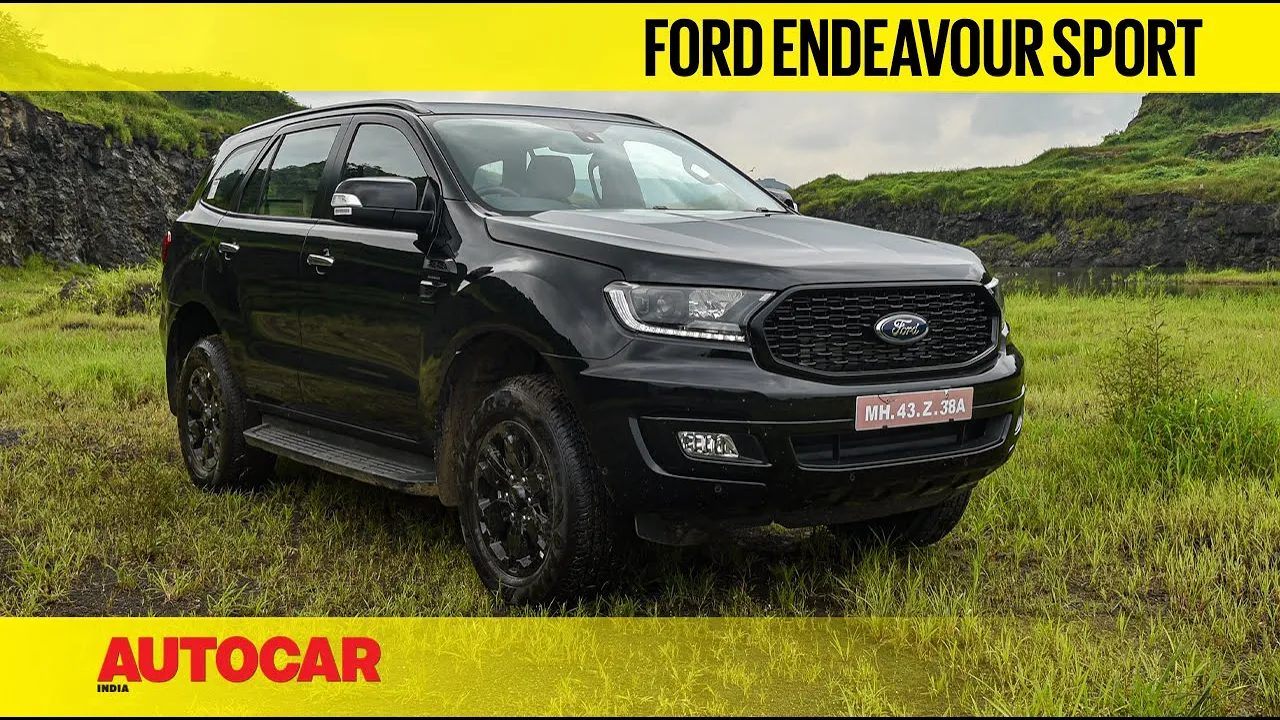 2020 Ford Endeavour Sport - "Any colour as long as it's black" | First Look | Autocar India
