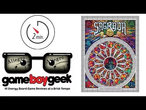 Sagrada (Allegro 2-min) Review with the Game Boy Geek