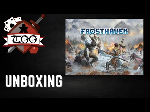 Frosthaven Board Game Unboxing