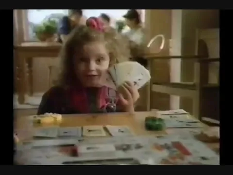 Monopoly Junior Board Game Ad (1992) (windowboxed)