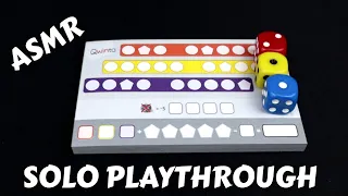 ASMR Solo Board Game Playthrough - QWINTO