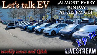 (live) Let's talk EV - Story time - Id Treffen Warm Up in Zwickau and Dresden