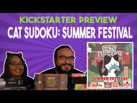 CAT SUDOKU: SUMMER FESTIVAL KICKSTARTER PREVIEW