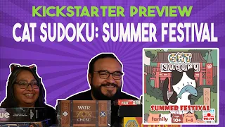 CAT SUDOKU: SUMMER FESTIVAL KICKSTARTER PREVIEW
