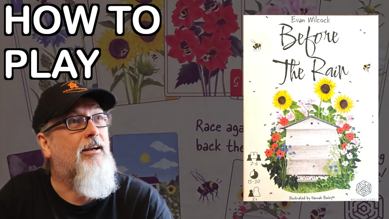How to Play Before the Rain | Board Game designed by Evan Wilcock | Published Molinarius Games Ltd