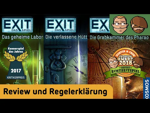 Exit: Das Spiel (Kennerspiel des Jahres 2017) - Review