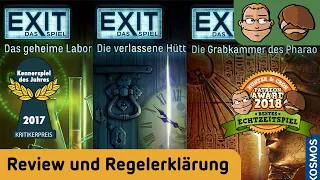 Exit: Das Spiel (Kennerspiel des Jahres 2017) - Review