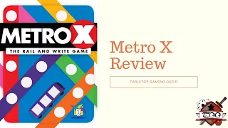 Metro X Board Game Review