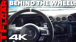 In the Driver's Seat of the 2020 Ford Shelby Mustang GT500!