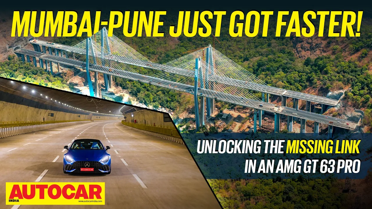 Missing Link tour in a Mercedes-AMG GT! Mumbai-Pune journeys change forever | Autocar India