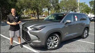 The 2026 Toyota Grand Highlander Limited is a BETTER midsize SUV than a Honda Pilot