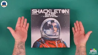 UNBOXING - SHACKLETON BASE: A JOURNEY TO THE MOON - #INDABOX