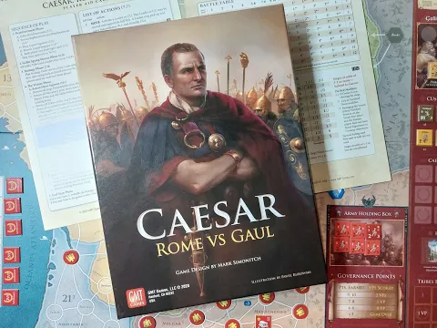 Solo Playthrough pt.3 | Caesar Rome vs Gaul, GMT Games | Winter quartering