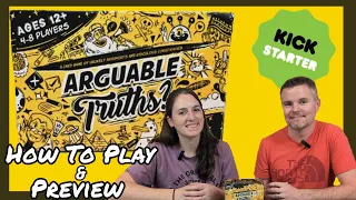 Arguable Truths - How To Play & #Kickstarter Preview Of This Fun-Natured Debate Party Game