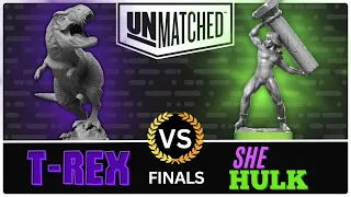 T-Rex vs She-Hulk! (Unmatched Tournament - Championship Match!)