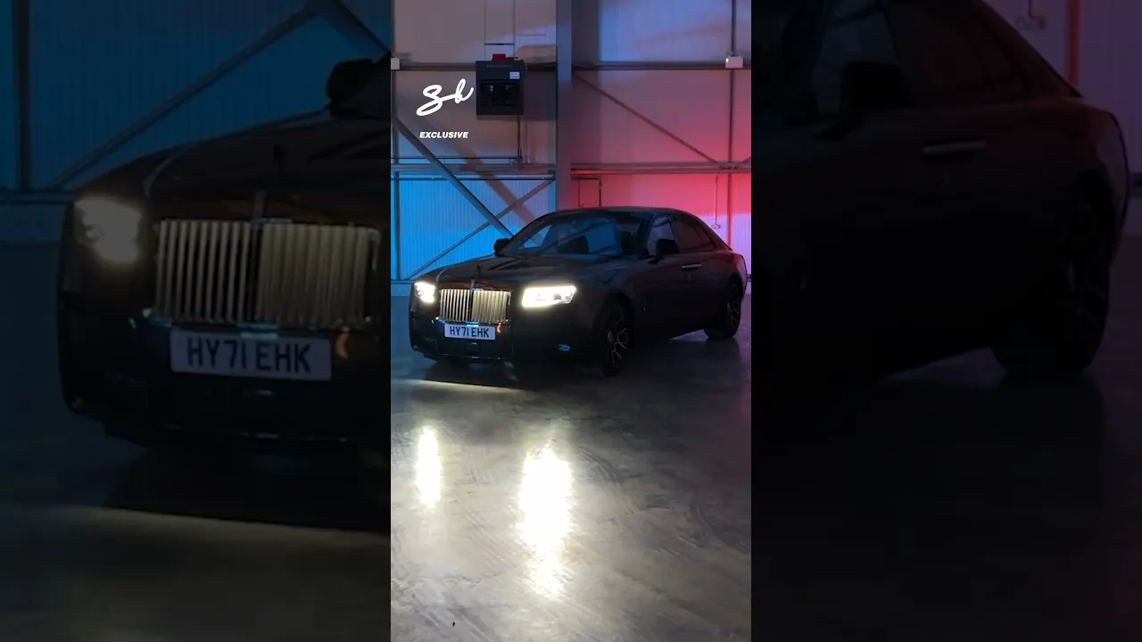 The 2022 Rolls-Royce Ghost Black Badge…😯⚫ #rollsroyce #supercars #luxury