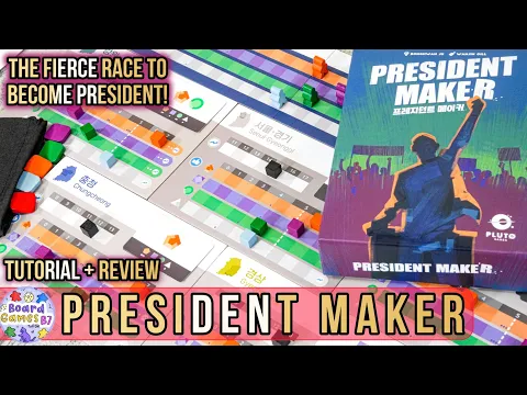 Bonghwan Ju's President Maker, Pluto Games, How To Play & Review