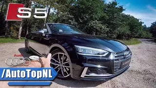 2017 Audi S5 Convertible REVIEW POV Test Drive by AutoTopNL