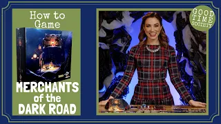 How to Play Merchants of the Dark Road Board Game | How to Game with Becca Scott