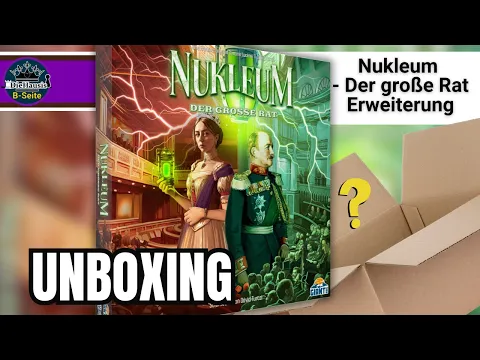 Nukleum - Der große Rat Erweiterung | ? Spiel Unboxing von Giant Roc | DieHausis B-Seite