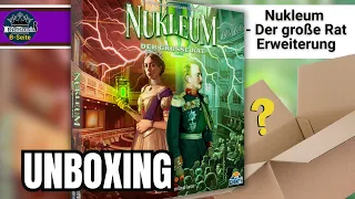 Nukleum - Der große Rat Erweiterung | ? Spiel Unboxing von Giant Roc | DieHausis B-Seite