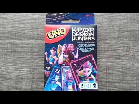UNO KPop Demon Hunters Card Game