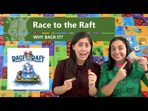 Race to the Raft ~ the co-op (!) we can't stop playing | Kickstarter Board Game Preview