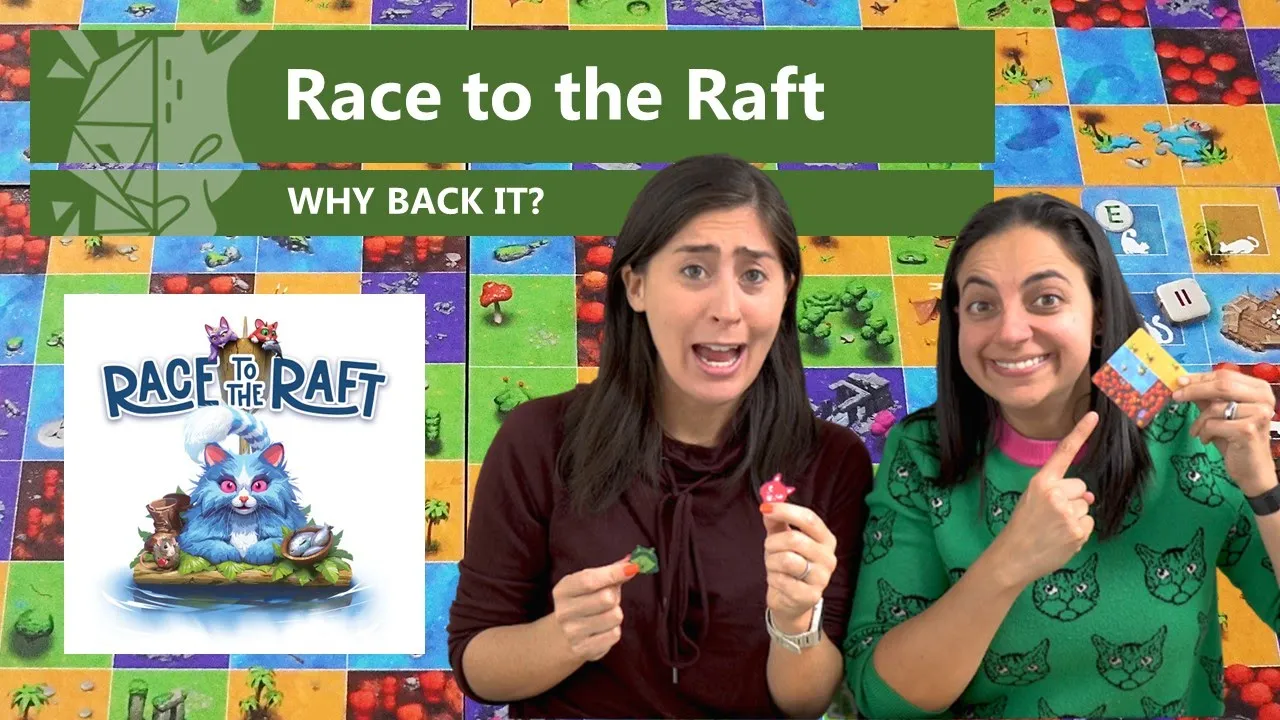 Race to the Raft ~ the co-op (!) we can't stop playing 🐈| Kickstarter Board Game Preview