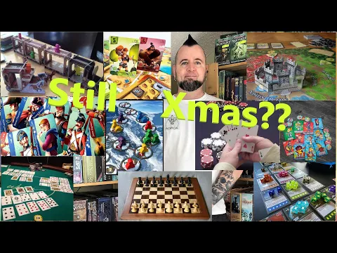Josh Yaks about holiday gaming: Board games acquired and played in January 2024