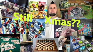 Josh Yaks about holiday gaming: Board games acquired and played in January 2024