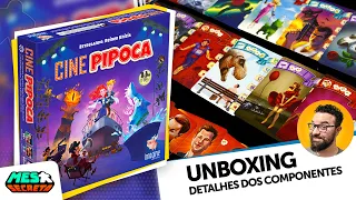 Cine Pipoca - Detalhe dos componentes (unboxing)