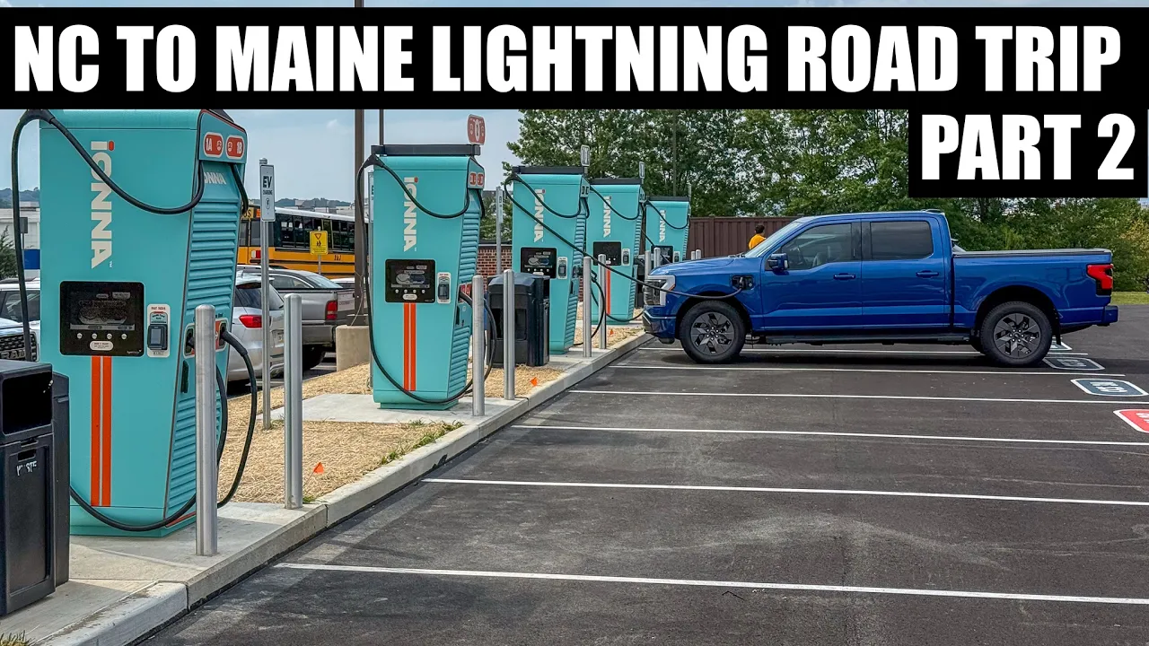 Almost Stranded By My Truck! - North Carolina To Maine In F150 Lightning - Part 2