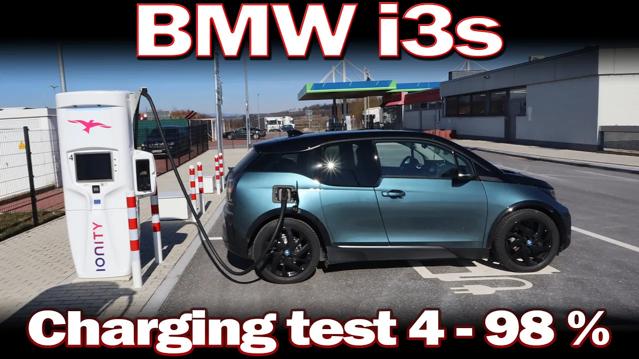 BMW i3s - Ionity charging 4-98%