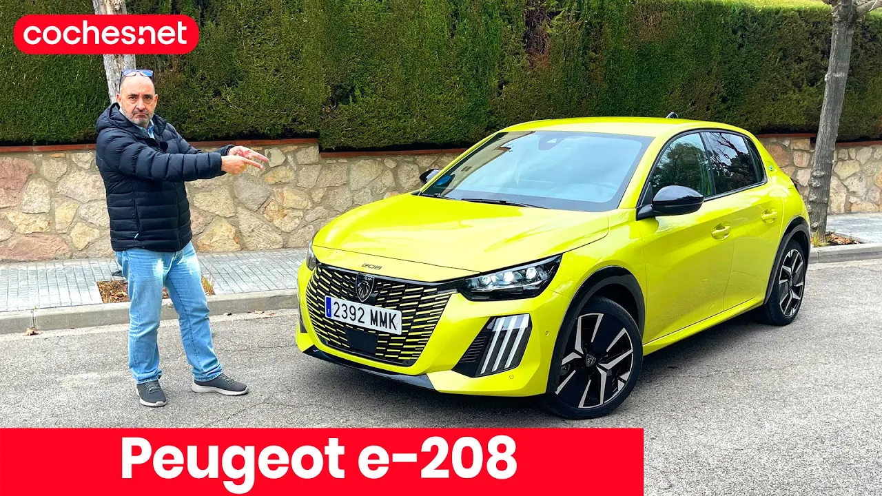 Peugeot e-208 2024 | Prueba / Test / Review en español | coches.net