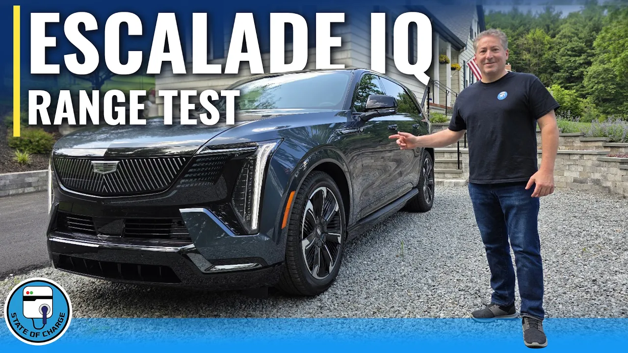 2025 Cadillac Escalade IQ 70 MPH Highway Range Test
