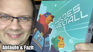 Wildes Weltall (Board Game Circus) - ab 10 Jahren - Abläufe und Fazit