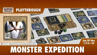 Monster Expedition - playthrough