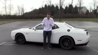 I Drove the Dodge Challenger Hellcat (And I Almost Crashed It)