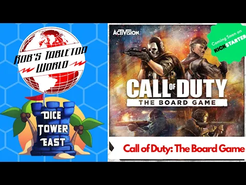 Dice Tower East ~ Rob Plays Call of Duty: The Board Game