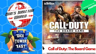 Dice Tower East ~ Rob Plays Call of Duty: The Board Game
