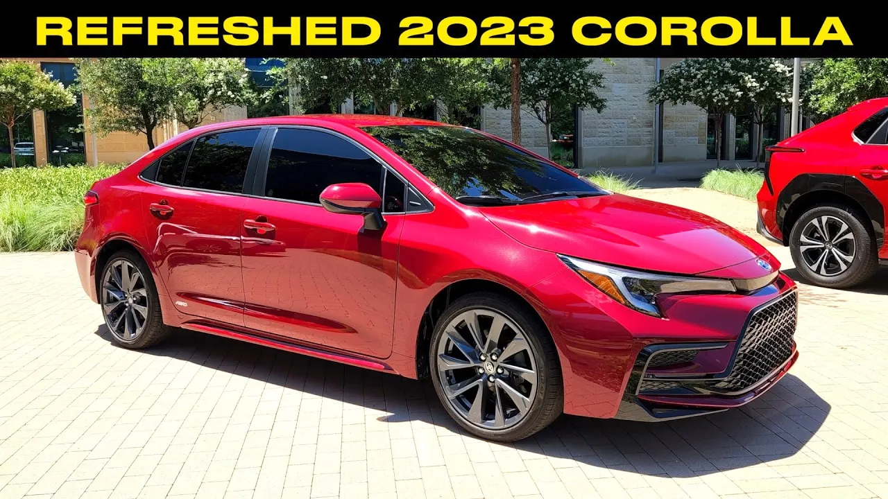 2023 Toyota Corolla Sedan // The BEST-SELLER gets Upgraded!