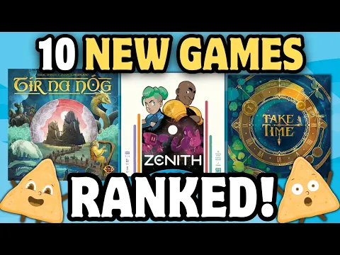 Zenith & 3 Bruno Cathalas! (Ranking 10 New BGA Games)