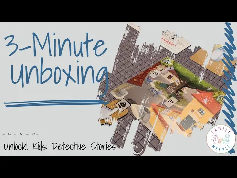 Unlock! Kids: Detective Stories - 3-Minute Unboxing
