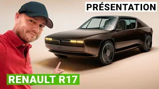 Renault réinvente la R17 en électrique et nous avons interviewé son designer !