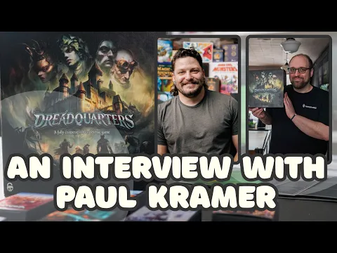 Interview with the Game Designer | Dreadquarters - an evil co-op strategy tower defense board game!