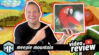 Animal Meeples Galore! Life of the Amazonia Preview - Boardgame Brody