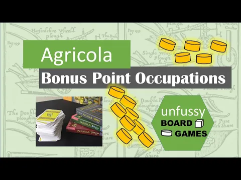 Agricola Bonus Point Occupations