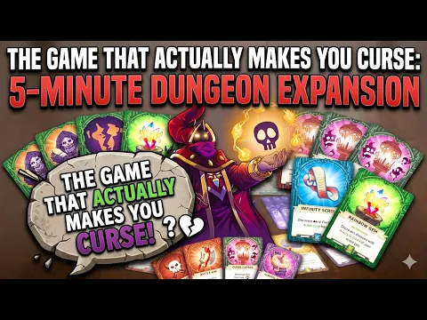 5-Minute Dungeon Expansion - Curses! Foiled Again - Lets Review!