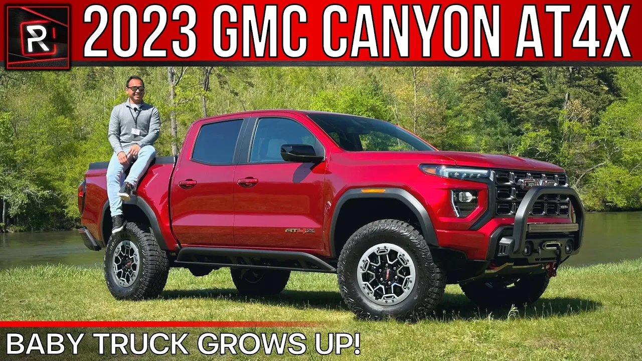The 2023 GMC Canyon AT4 Is A Segment Leading Midsize Premium Truck